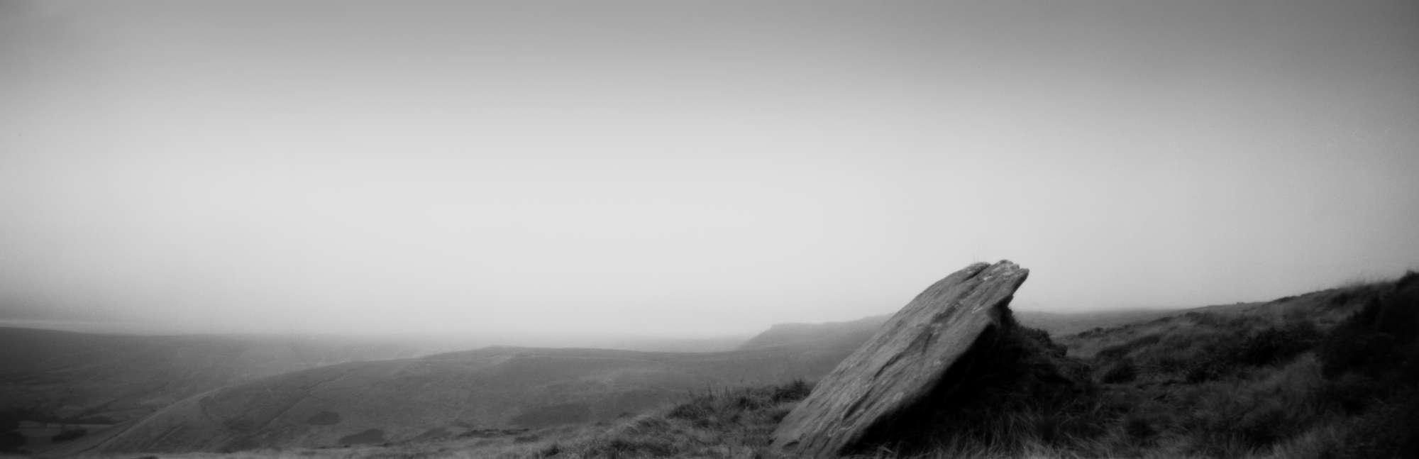 pinhole of Edale valley, peak district.