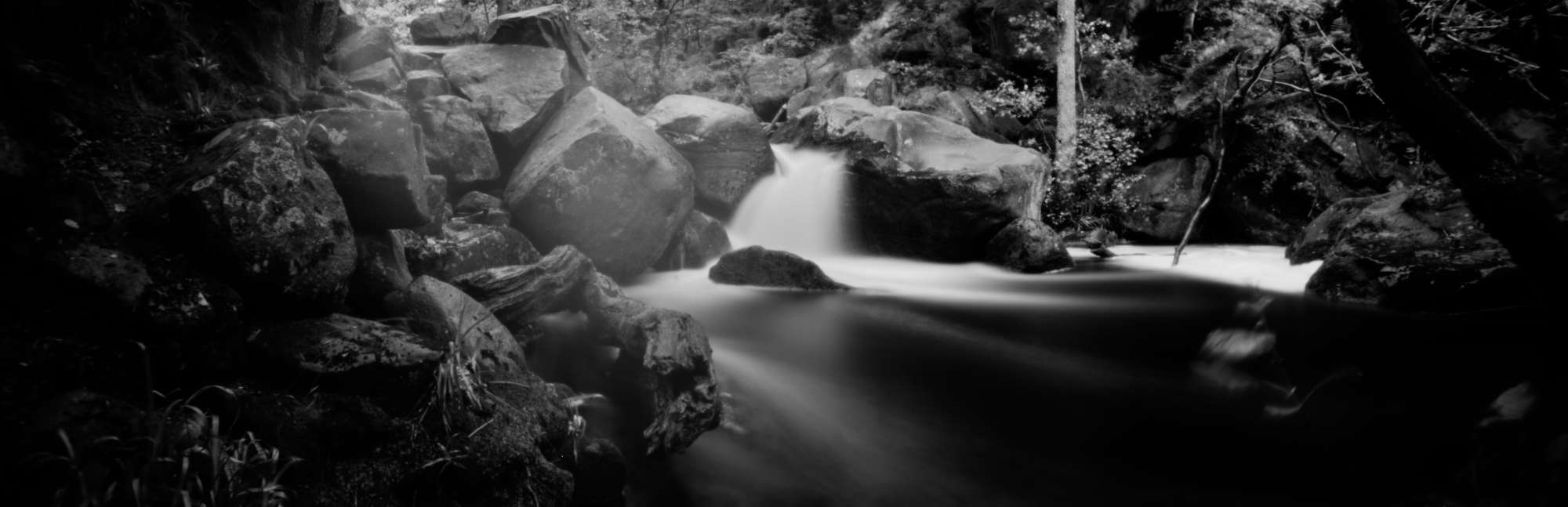 pinhole of Wyming Brook, peak district.