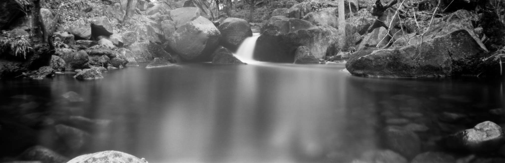 pinhole of Wyming Brook, peak district.