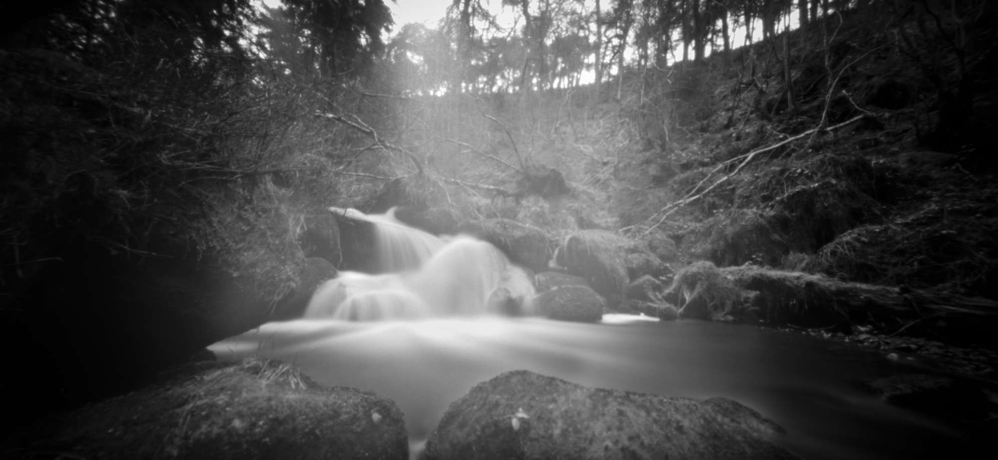 pinhole of Wyming Brook, peak district.